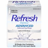 Refresh Optive Advanced Preservative Free Triple-Action Relief Lubricant Eye Drops