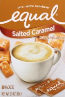 Equal Salted Caramel Zero Calorie Sweetener Packets 80 Count Perspective: Main