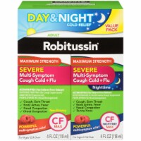 Robitussin Day And Night Severe Multi-Symptom Cold Relief Value Pack Perspective: Main