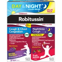 Robitussin Children's Grape Liquid Non-Drowsy Day & Night Cough Relief