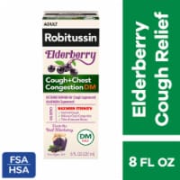 Robitussin Maximum Strength Elderberry Cough Suppressant for Adults Perspective: Main