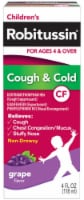 Robitussin® Children's Cough & Cold Grape Flavored Medicine