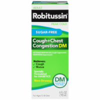 Robitussin Peak Cold Sugar Free DM Medicine Perspective: Main