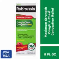 Robitussin Cough + Congestion DM Max Dextromethorphan Syrup