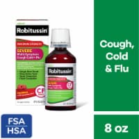 Robitussin Maximum Strength Multi-Symptom Cold Relief Dextromethorphan Liquid
