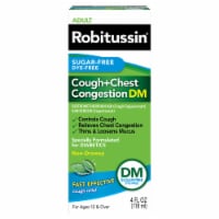 Robitussin® Sugar Free Dye Free Cough & Chest Congestion DM Relief Perspective: Main