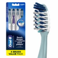 Oral B CrossAction All In One Toothbrushes, Removes Plaque, Soft Perspective: Main