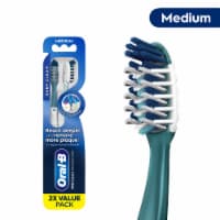 Oral-B CrossAction All In One Deep Plaque Removal Medium Toothbrushes
