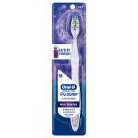 Oral-B® 3D White Luxe Pulsar™ Battery Powered Medium Toothbrush Perspective: Main