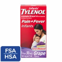 Infants' Tylenol Grape Flavor Oral Suspension