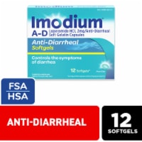 Imodium A-D Anti-Diarrheal Softgels, Loperamide Hydrochloride Perspective: Main