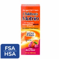 Children's Motrin Kids IBuprofen Medicine Berry Flavored
