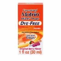 Infants Motrin Dye-Free Berry Concentrated Drops