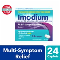 Imodium Multi-Symptom Relief Anti-Diarrheal Easier To Open Caplets Perspective: Main