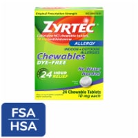Zyrtec Allergy Dye-Free Chewables