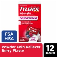 Tylenol Extra Strength Berry Flavor Dissolve Packs