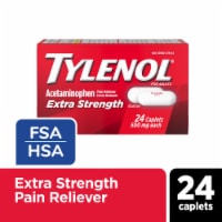 Tylenol Extra Strength Caplets Fever Reducer And Pain Reliever