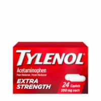 Tylenol Extra Strength Caplets Fever Reducer And Pain Reliever