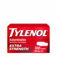 Tylenol Extra Strength Caplets Fever Reducer And Pain Reliever