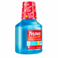 TYLENOL COLD+MUCUS SEV LIQ 8 OZ CLBRST Perspective: Main