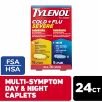 Tylenol Cold + Flu Severe Day/Night Caplets