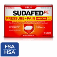 Sudafed PE Sinus Pressure + Pain + Mucus And Congestion Relief Perspective: Main