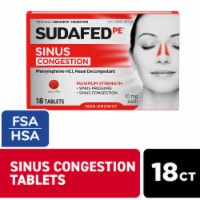 Sudafed PE Sinus Congestion Tablets