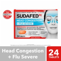 Sudafed PE® Head Congestion & Flu Severe Tablets