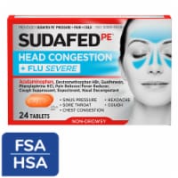 Sudafed PE® Head Congestion & Flu Severe Tablets