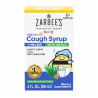 Zarbee's Baby Nighttime Cough Syrup + Immune, Agave Taste Perspective: Main