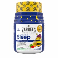 Zarbee's® Watermelon Children's Sleep with Melatonin Gummies Perspective: Main