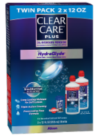 Clear Care Plus with HydraGlyde Contact Lens Solution