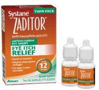 Alcon Zaditor Eye Itch Relief Drops 2 Count