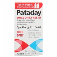 Pataday Once Daily Allergy Relief Eye Drops Twin Pack Perspective: Main
