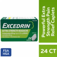 Excedrin Extra Strength Caplets, 100 count