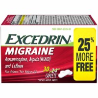 Excedrin Migraine Caplets 30 Count Perspective: Main