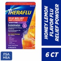Theraflu Nighttime Flu Medicine with Acetaminophen Dextromethorphan HBr and Chlorpheniramine Maleate