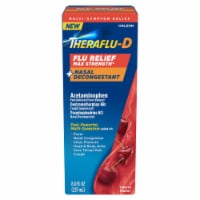 Theraflu-D Adult Daytime Max Strength Flu Symptom Relief Syrup Perspective: Main