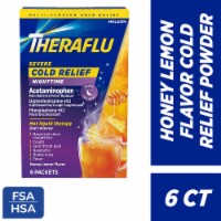 Theraflu Nighttime Severe Cold Relief Honey Lemon Flavor Powder