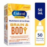 Enfamil Poly-Vi-Sol Multi-Vitamins & Iron Supplement for Infants & Toddlers Dropper Bottle