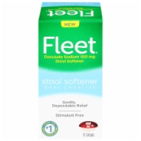 Fleet® Oral Laxative Docusate Sodium Stool Softener Perspective: Main