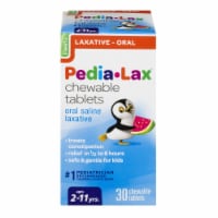 Pedia-Lax Saline Laxative Chewable Tablets Perspective: Main