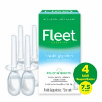 Fleet Liquid Glycerin Suppositories Adult Constipation Relief