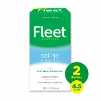 Fleet with Gentle Glide Tip Laxative Saline Enema