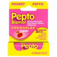 Pepto Bismol® To-Go Chewable Cherry Tablets Perspective: Main