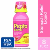 Pepto-Bismol Cherry Multi-Symptom Liquid Stomach Relief