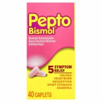 Pepto MULTI-SYMPTOM Multi-Symptom Caplet Perspective: Main