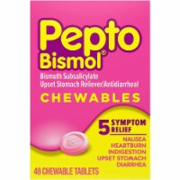 Pepto-Bismol 5 Symptom Relief Chewable Tablets Perspective: Main