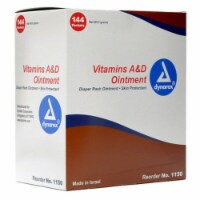 Dynarex Vitamin A & D Ointment Unit Packets 144/Box