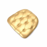 Commerical Seating Products CUP-V-Tufted-GL-WEB6 Indoor & Outdoor Gold Tufted Vinyl Cushions